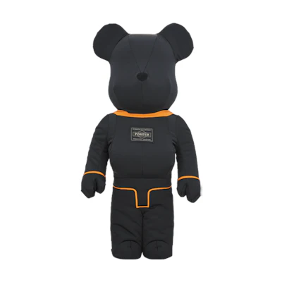 Bearbrick PORTER Special Edition TANKER 1000% Black