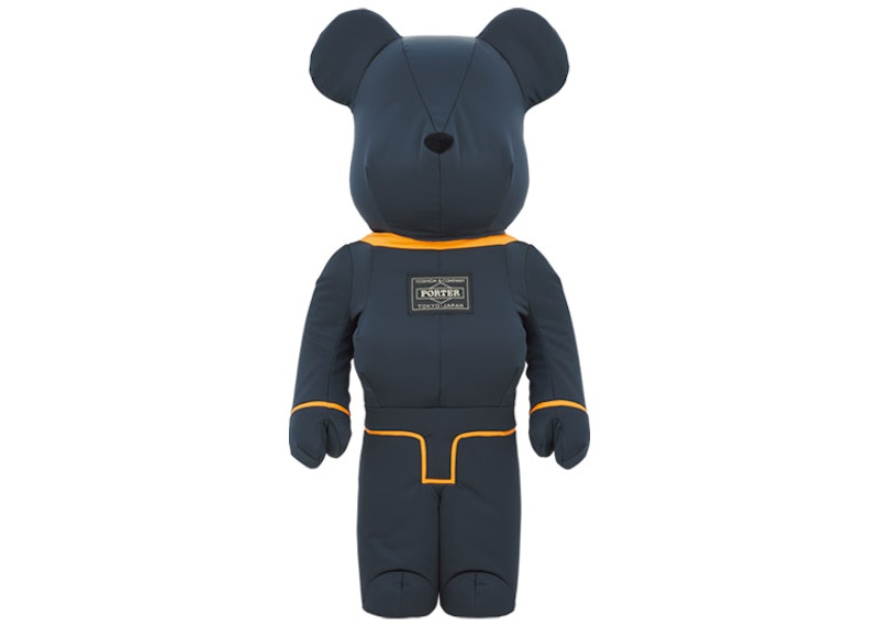 Bearbrick Porter Tanker 1000% 'Iron Blue'