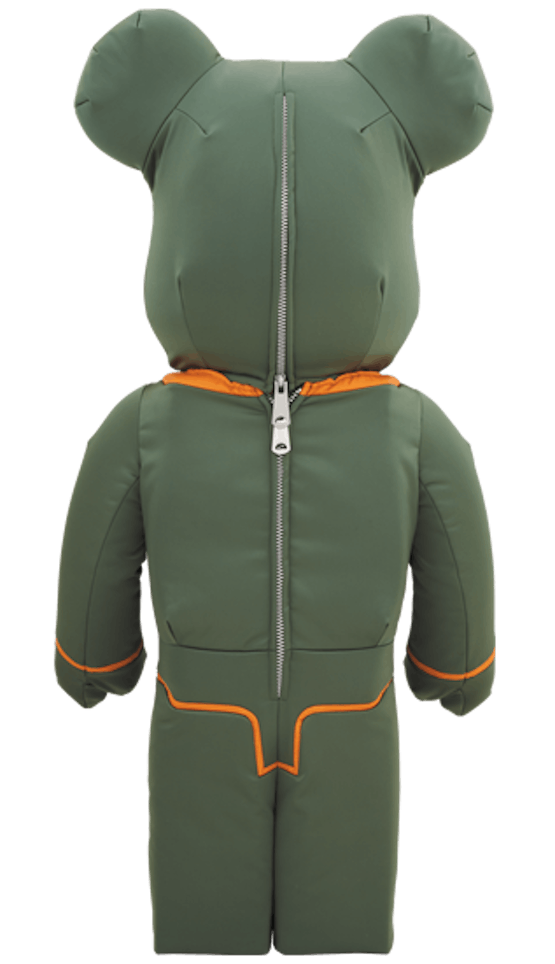 Bearbrick PORTER Tanker 1000% Sage Green 圖 2