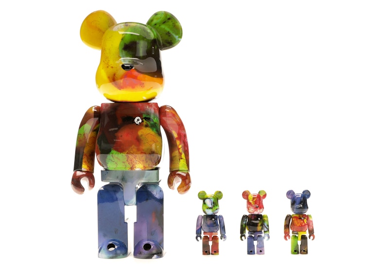 Buy Bearbrick x Pushead 4件組 100% & 400%組『多色』