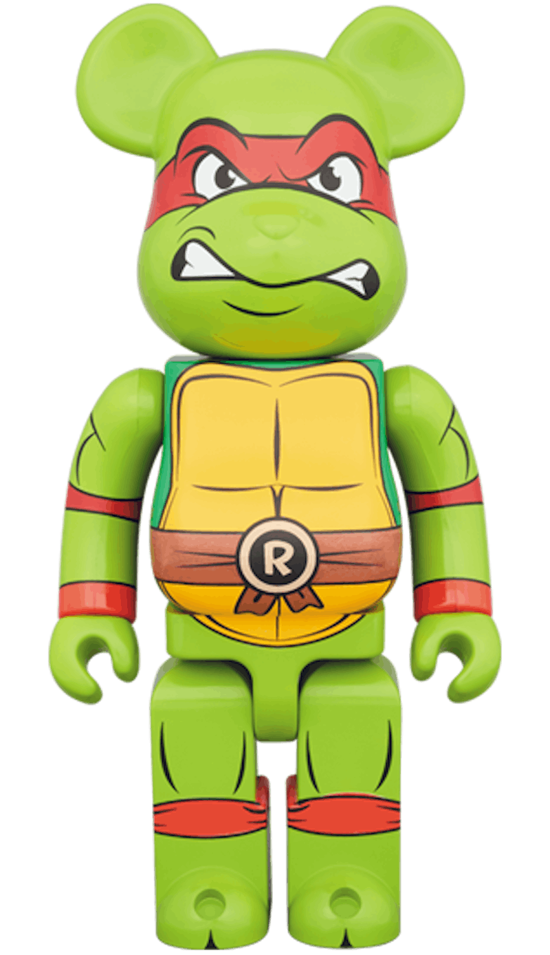 Bearbrick x Raphael 1000% 'Green'