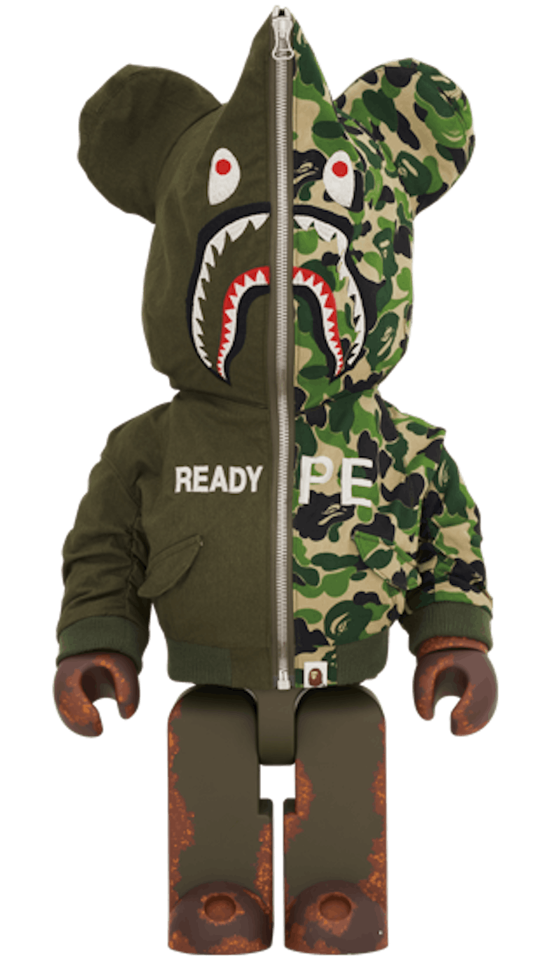 Bearbrick READYMADE BAPE 1000% Multi