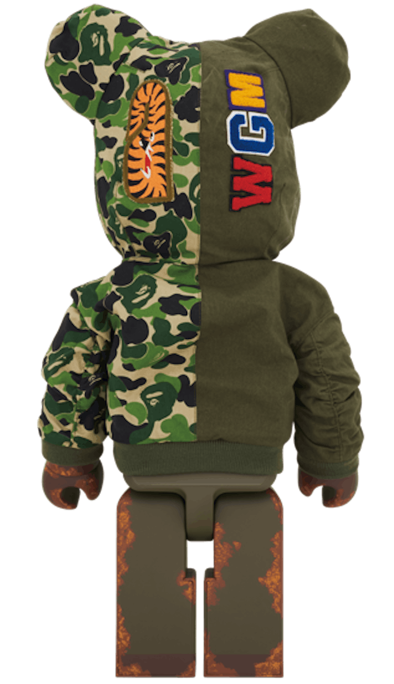 Bearbrick READYMADE BAPE 1000% Multi 圖 2