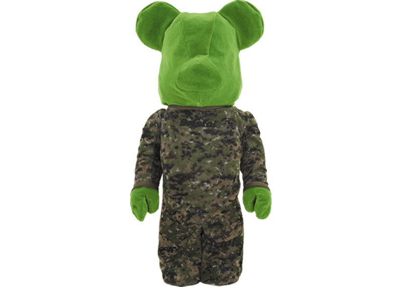 Bearbrick READYMADE FCReal Bristol 1000% Green