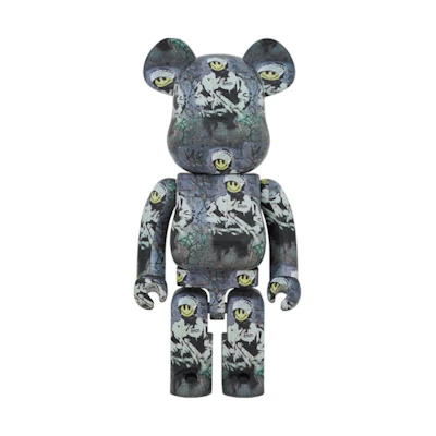 Bearbrick Riot Cop 1000%
