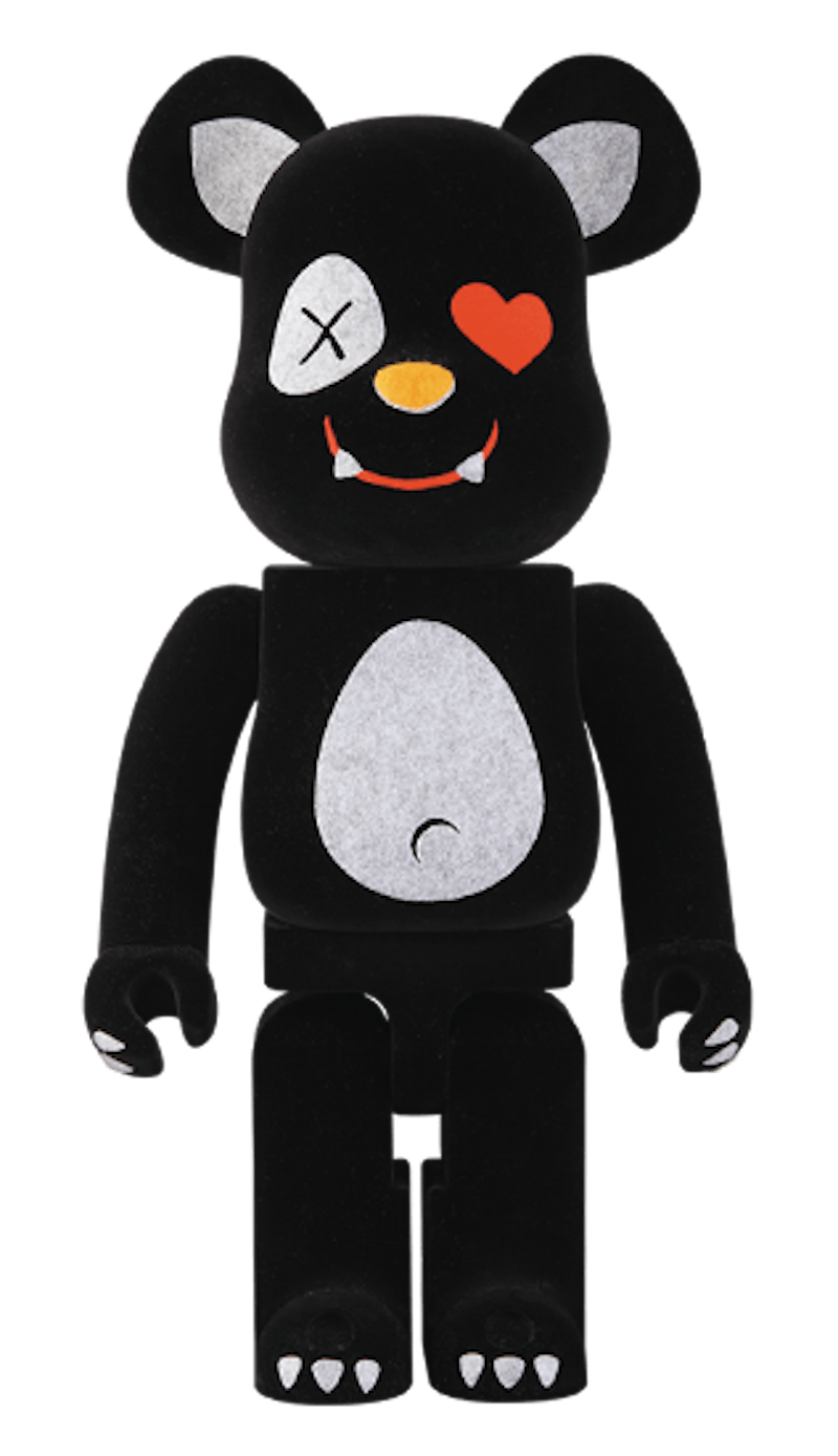 Buy Bearbrick x Roen Colon 1000% 'Hitam'