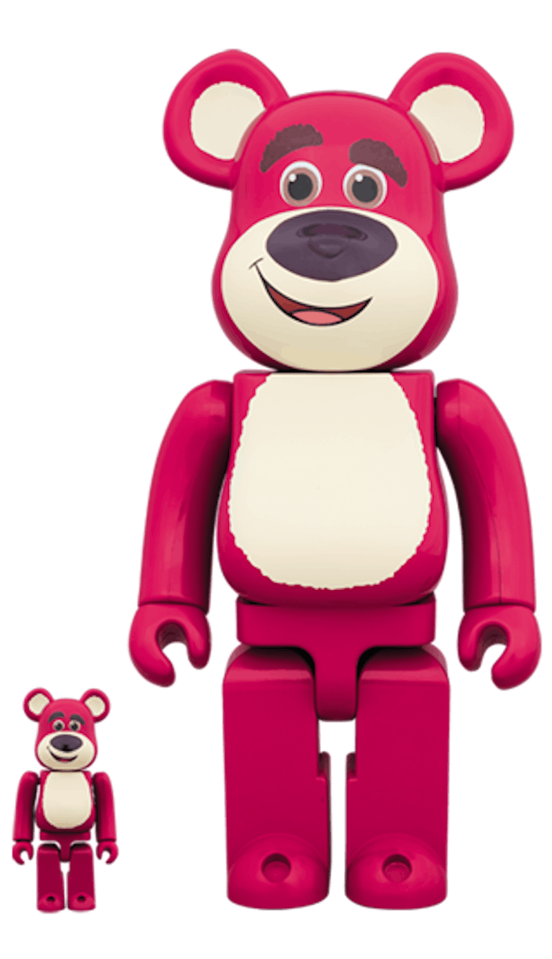Bearbrick Rozzo 100% & 400% Set 'Pink'