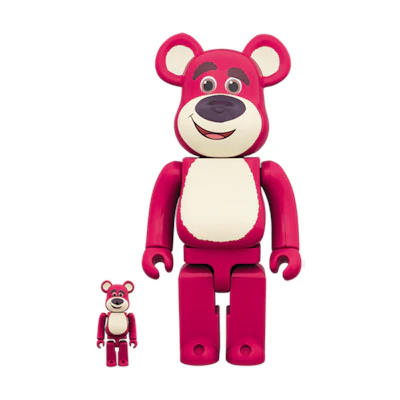 Bearbrick Rozzo 100% & 400% Set 'Pink'