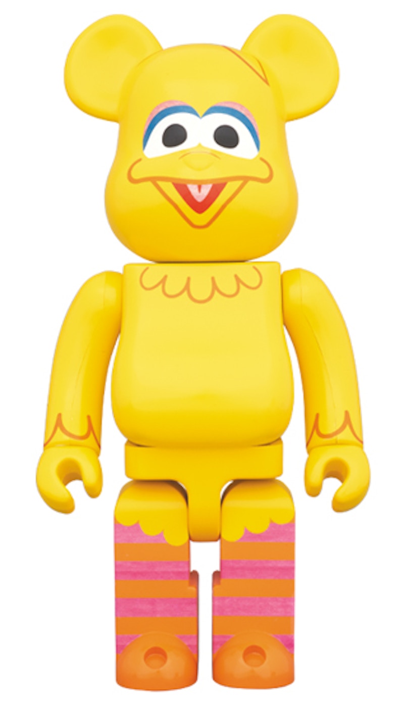 Bearbrick x Sesame Street Big Bird 1000% Yellow