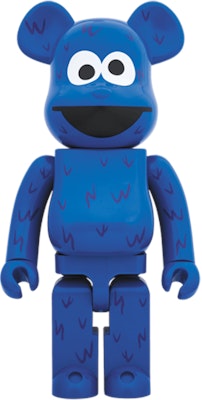 Bearbrick x Sesame Street Cookie Monster 1000% Blue Buy Bearbrick x Sesame Street Cookie Monster 1000% Blue