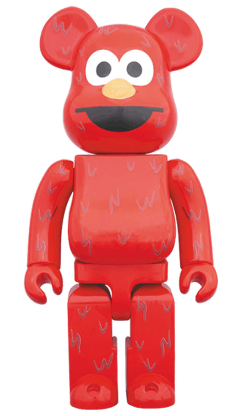Bearbrick x Sesame Street Elmo 1000% Red