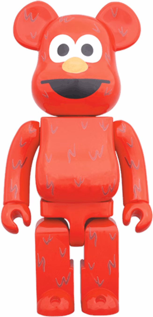 bearbrick-x-sesame-street-elmo-1000-red