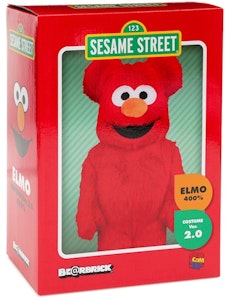 Bearbrick x Sesame Street Elmo Kostum Ver. 2 400% Lookbook Bearbrick x Sesame Street Elmo Kostum Ver. 2 400%