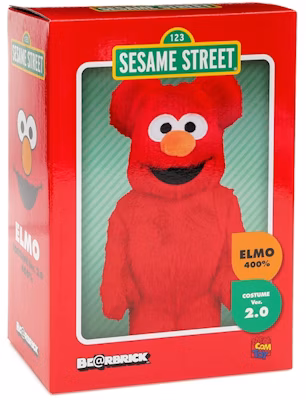 Bearbrick x Sesame Street Elmo Costume Ver. 2 400% Lookbook Bearbrick x Sesame Street Elmo Costume Ver. 2 400%
