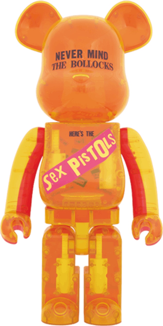 bearbrick-x-sex-pistols-clear-version-1000-orange