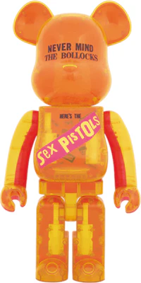 Bearbrick x Sex Pistols Versi Jernih 1000% Oranye Buy Bearbrick x Sex Pistols Versi Jernih 1000% Oranye