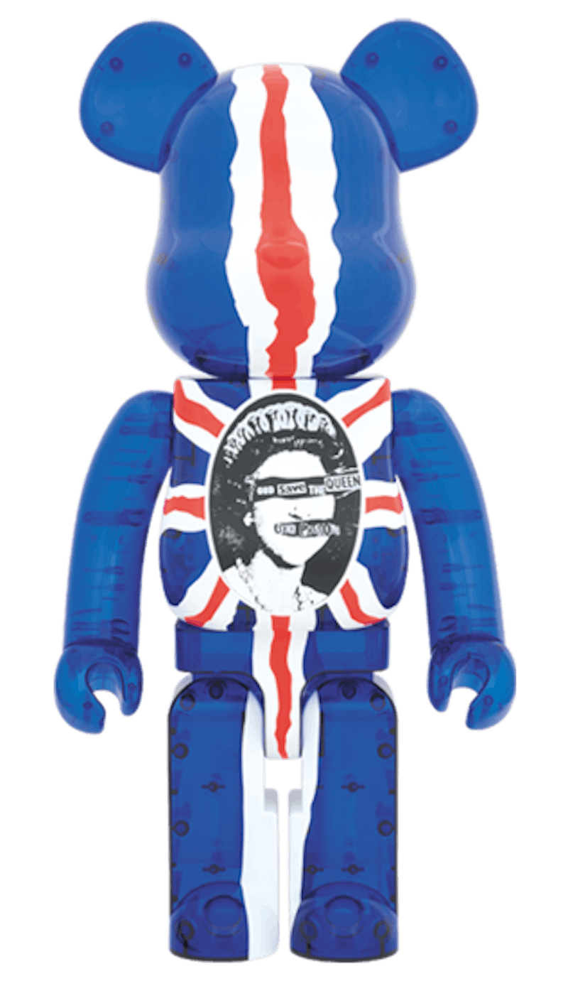 Buy Bearbrick x 性手枪女皇万岁版本 1000% 多色