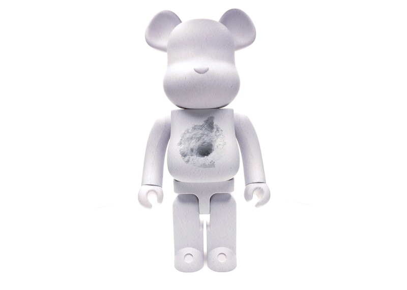 Bearbrick Snarkitecture BlackRainbow Agency 1000% White