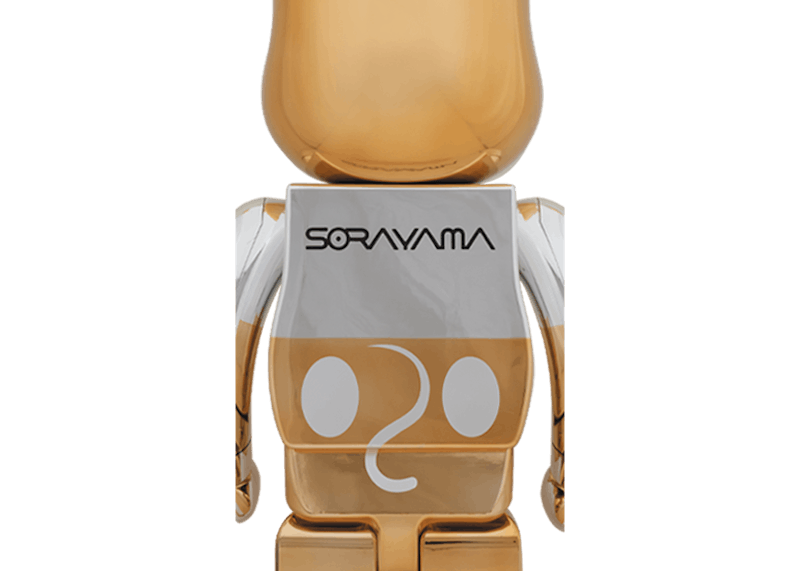 Order ベアブリック×空山未来ミッキー 1000% 銀/金
