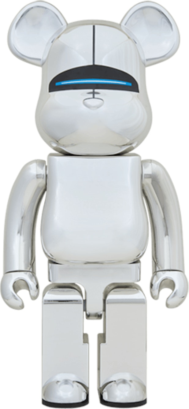 bearbrick-x-sorayama-sexy-robot-1000-silver