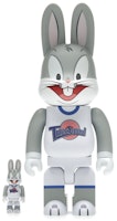 Bearbrick x Space Jam 100% & 400% Set 'Rabbrick Bugs Bunny Grey' Bearbrick x Space Jam 100% & 400% Set 'Rabbrick Bugs Bunny Grey'