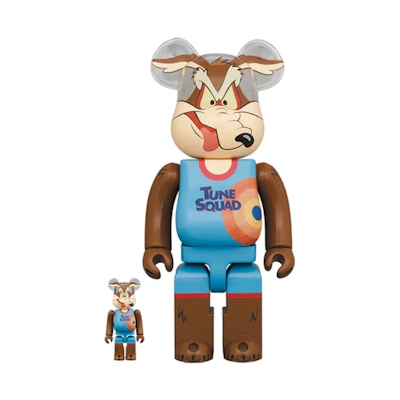 Bearbrick x Space Jam: A New Legacy Wile E. Coyote 100% & 400% Set