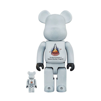 Bearbrick Space Shuttle 100% & 400% Set
