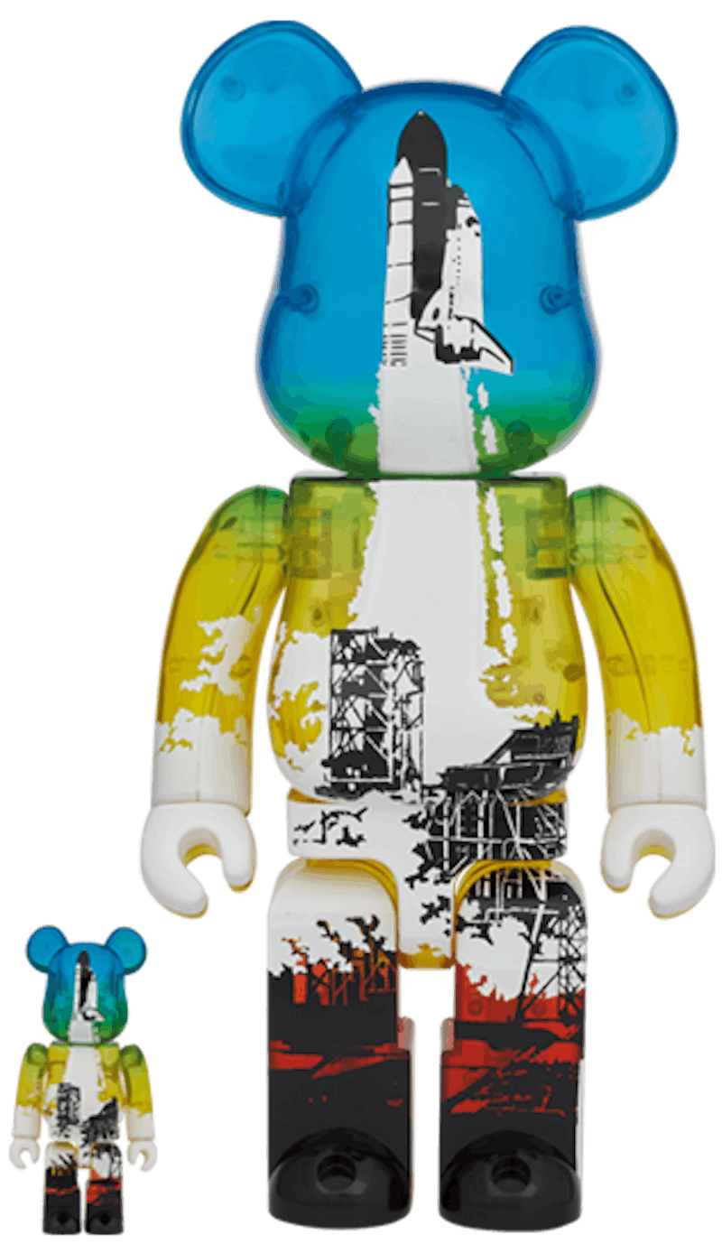 Buy Bearbrick x 航天飞机 100% & 400% 套装 '发射版'