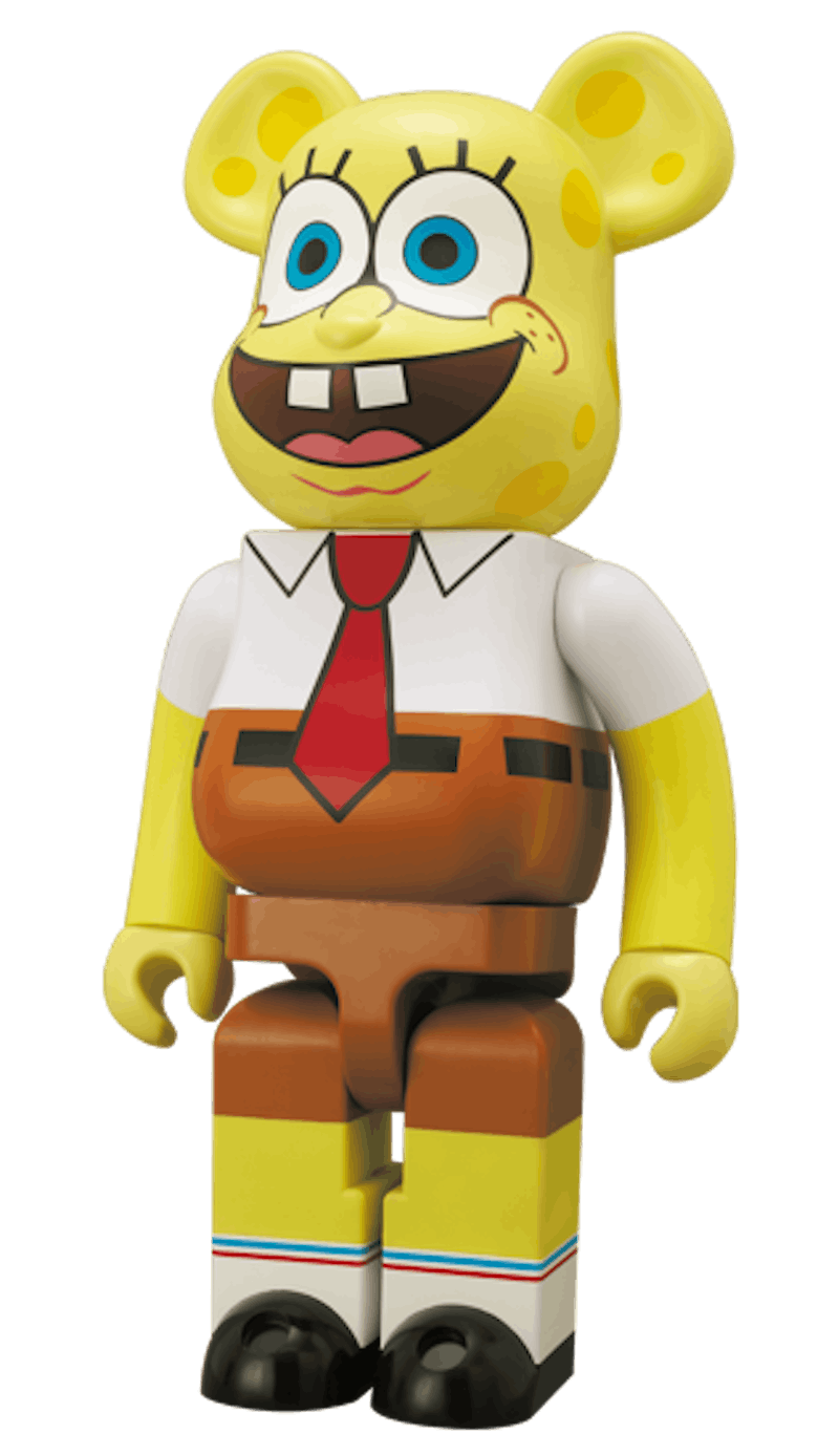 Buy Bearbrick x Spongebob Squarepants 2010 Version 1000% Multi