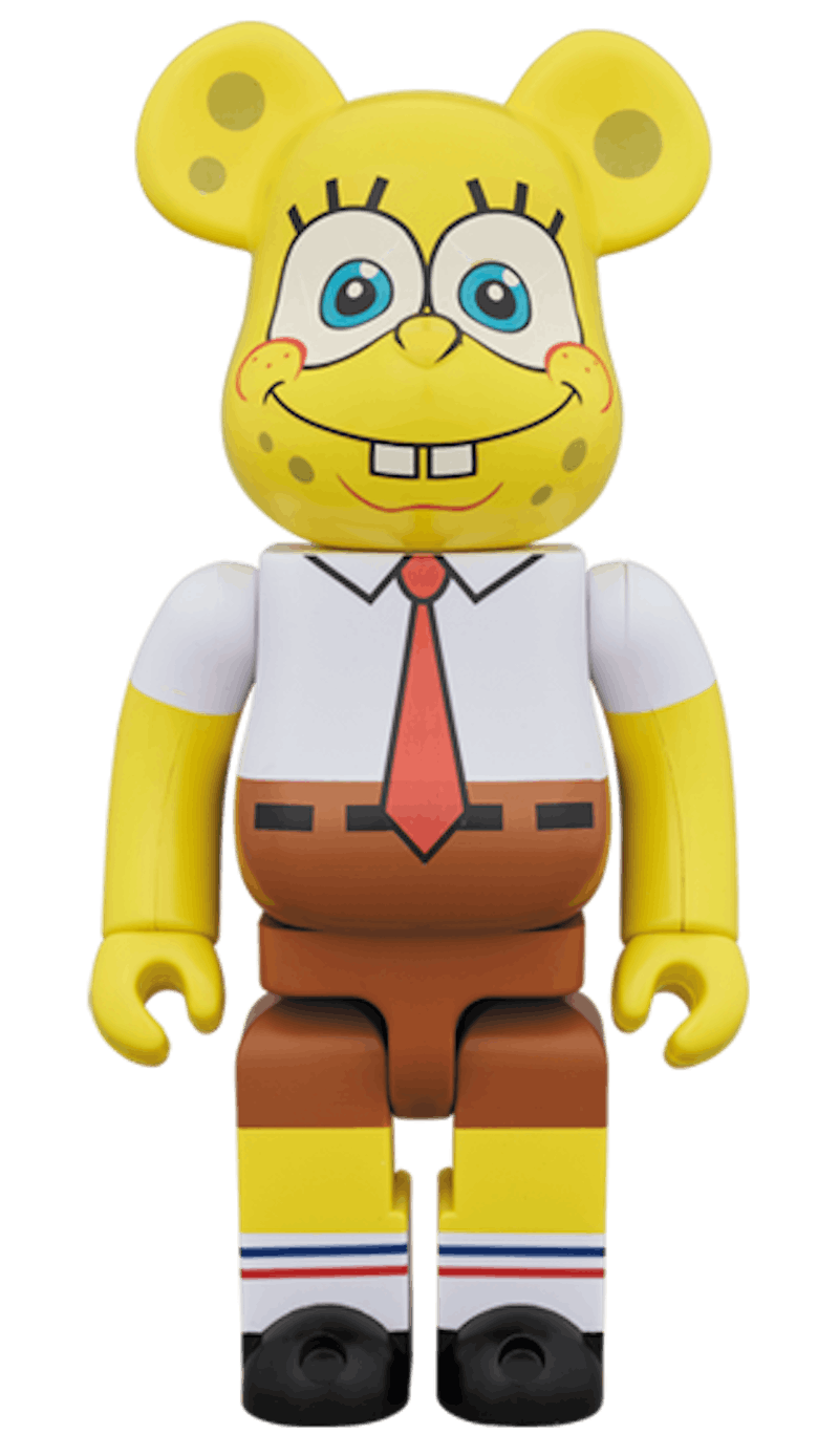 Bearbrick x Spongebob Squarepants 2018 Version 1000% Multi