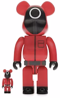 Bearbrick x Squid Game Guard (Circle) 100% & 400% Set Bearbrick x Squid Game Guard (Circle) 100% & 400% Set