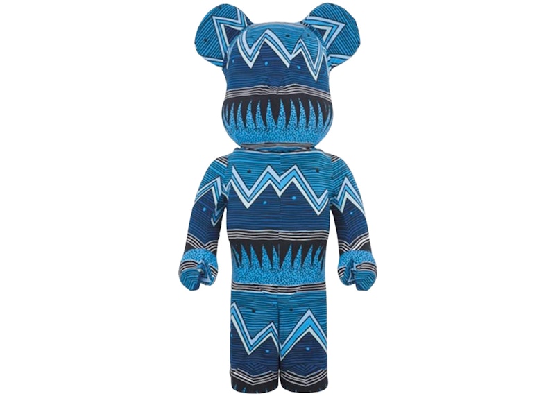 Buy Bearbrick x Stüssy Ulang Tahun ke-35 1000% Biru