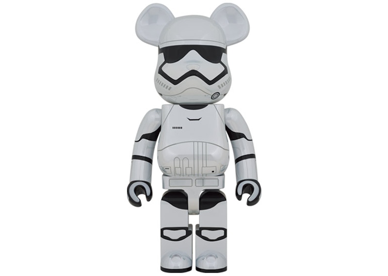 Bearbrick x Star Wars 1000% 'First Order Stormtrooper Chrome' (The Force Awakens Ver.)