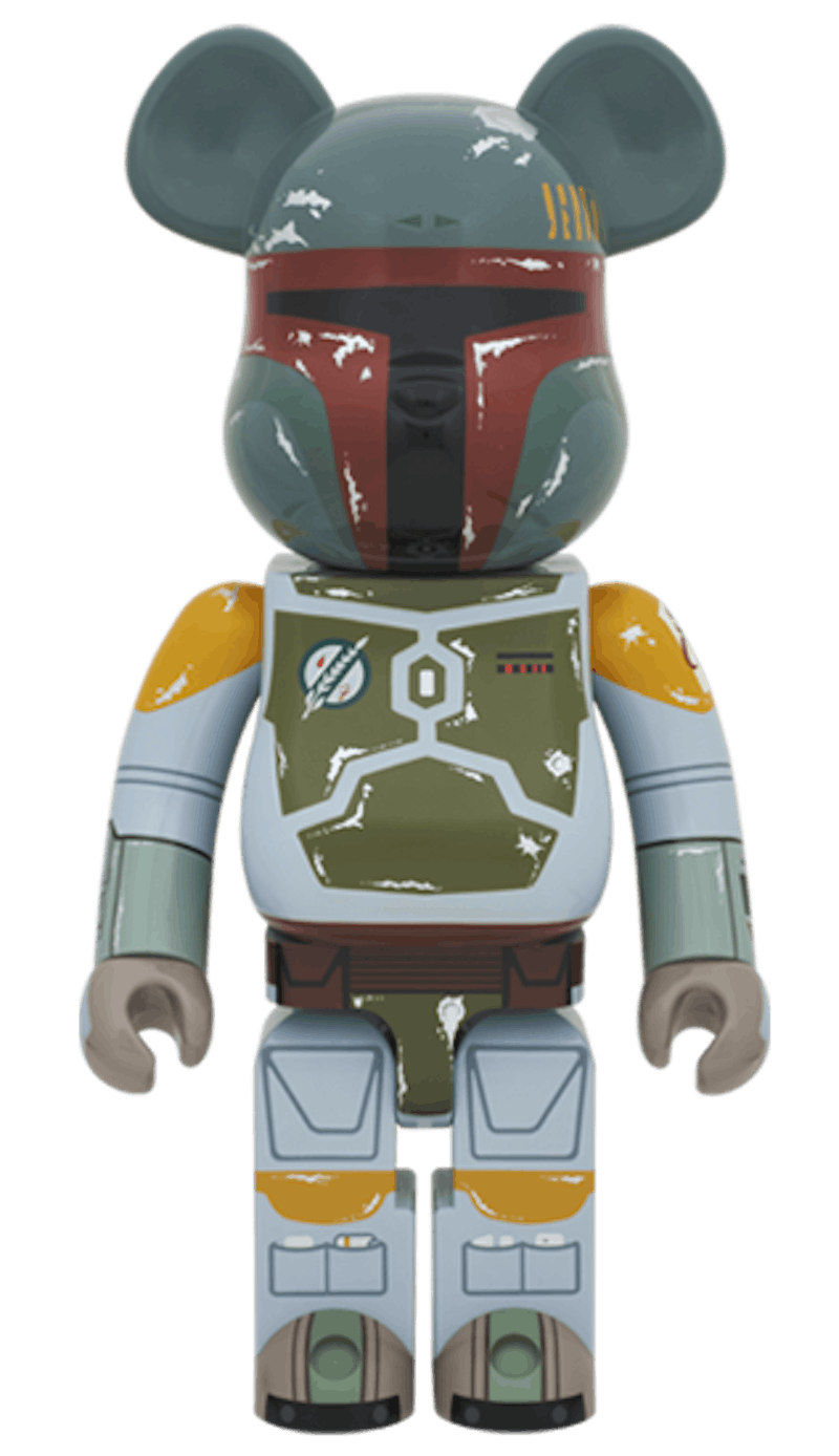 Bearbrick x Star Wars Boba Fett 1000% Multi