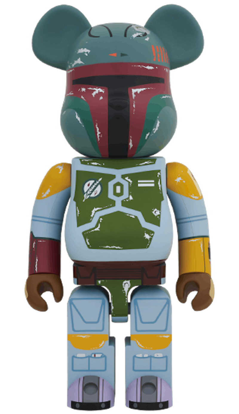 Bearbrick x Star Wars Boba Fett First Appearance Version 1000% Multi