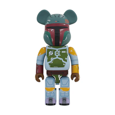 Bearbrick Star Wars Boba Fett First Appearance Version 1000% Multi