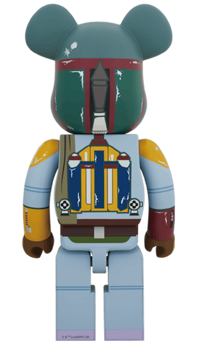 Order Bearbrick x 星際大戰 波巴·費特 首次登場版本 1000% 多色版