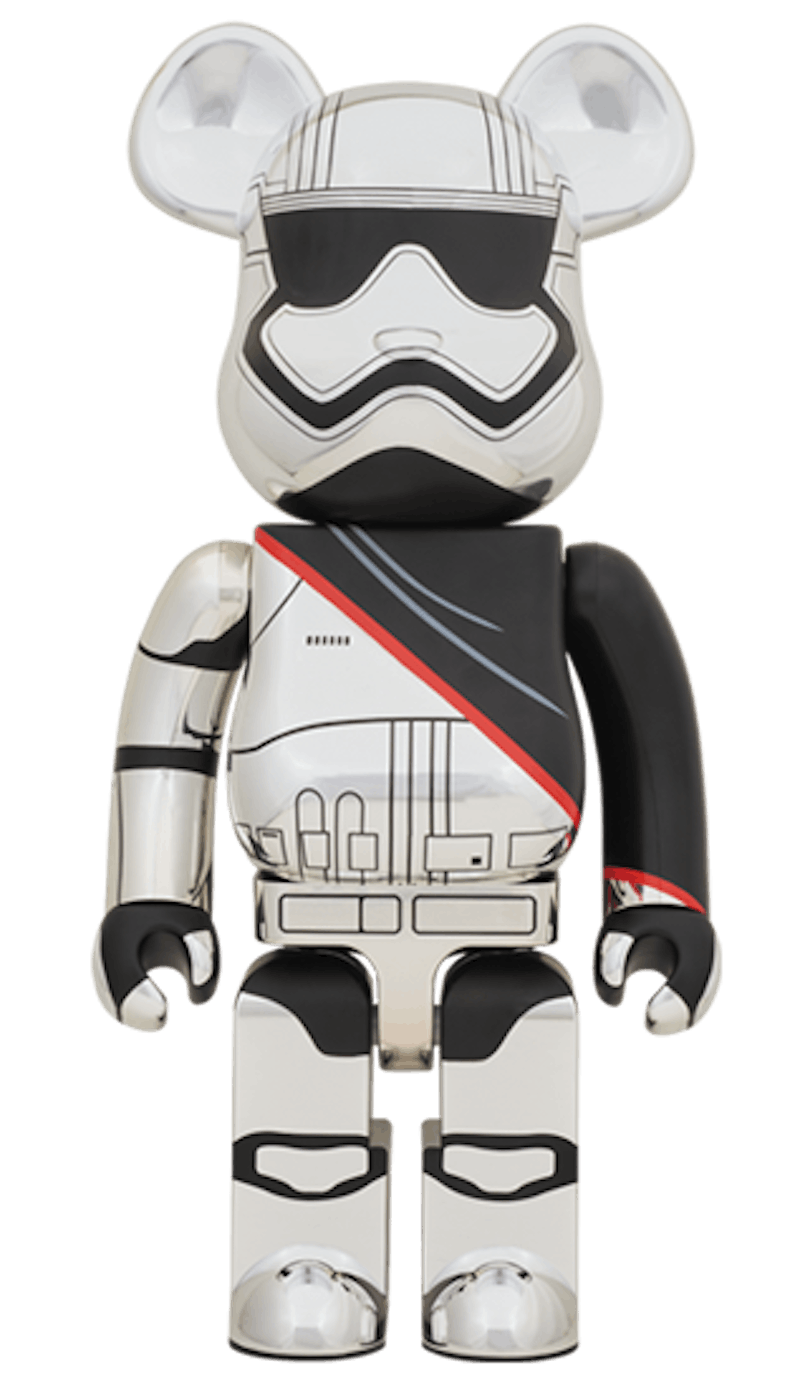 Bearbrick x Star Wars Captain Phasma The Force Awakens Version 1000% Multi