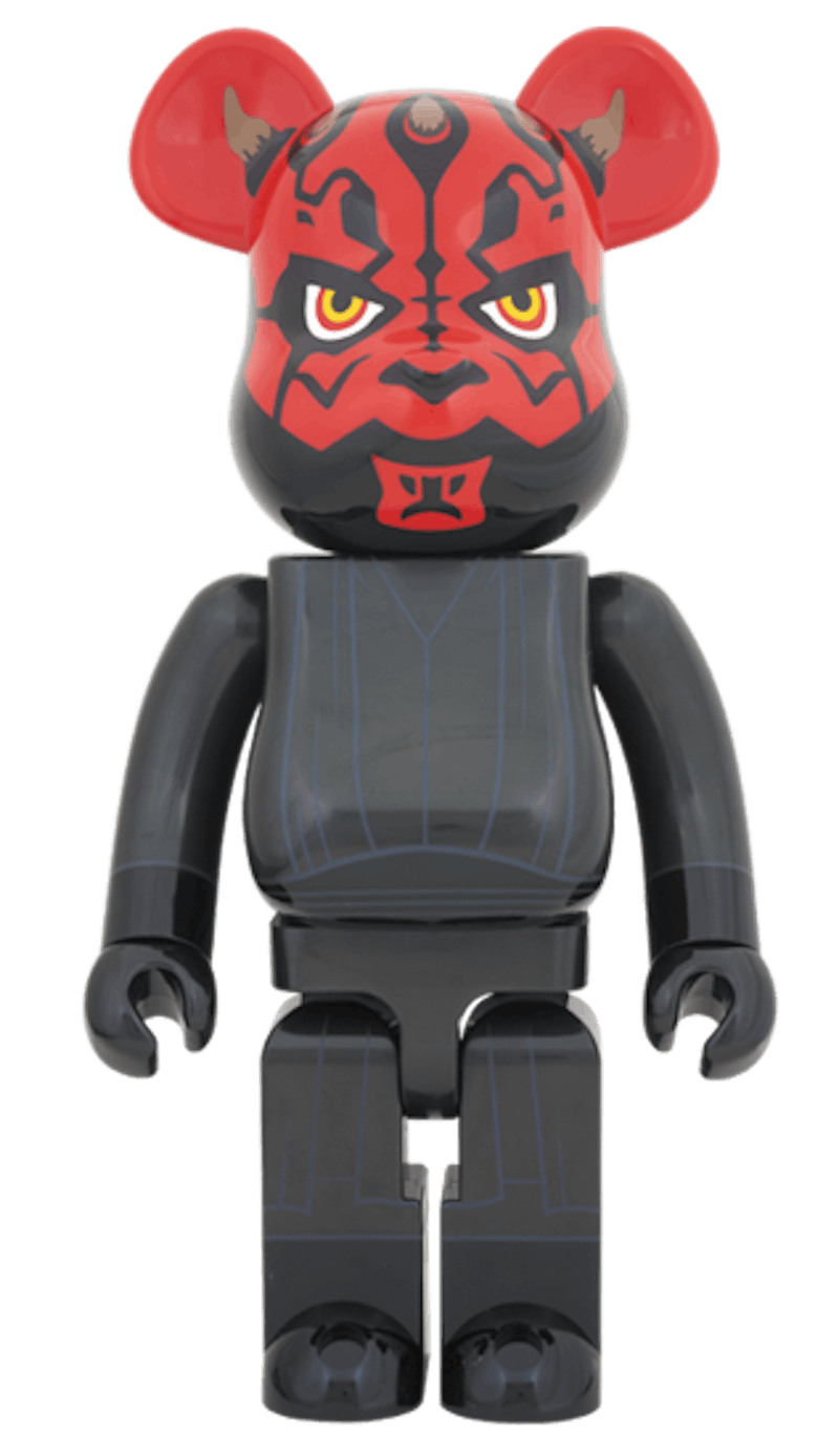 Bearbrick x Star Wars Darth Maul 1000% Black