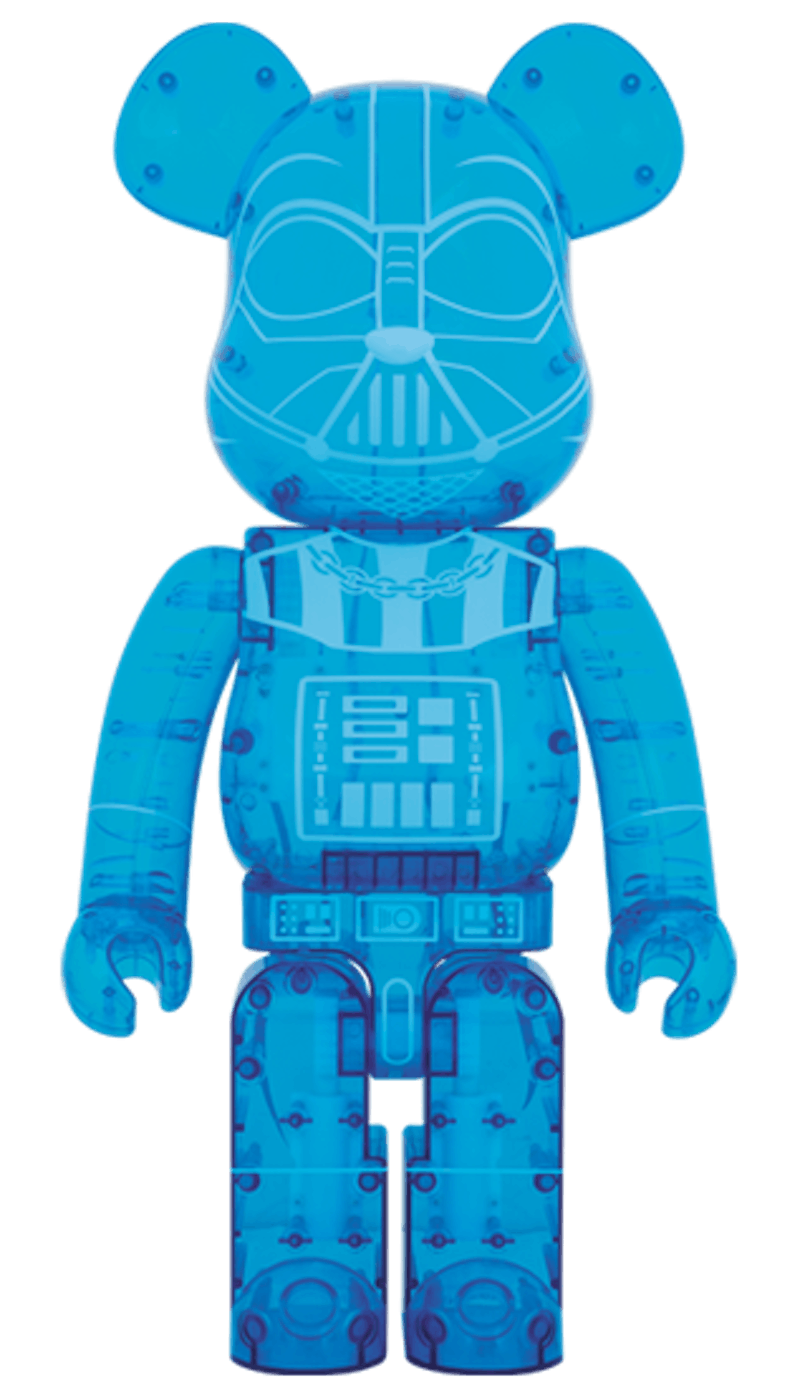 Bearbrick x Star Wars Holographic Version 1000% Blue