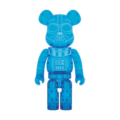 Bearbrick Star Wars Holographic Version 1000% Blue