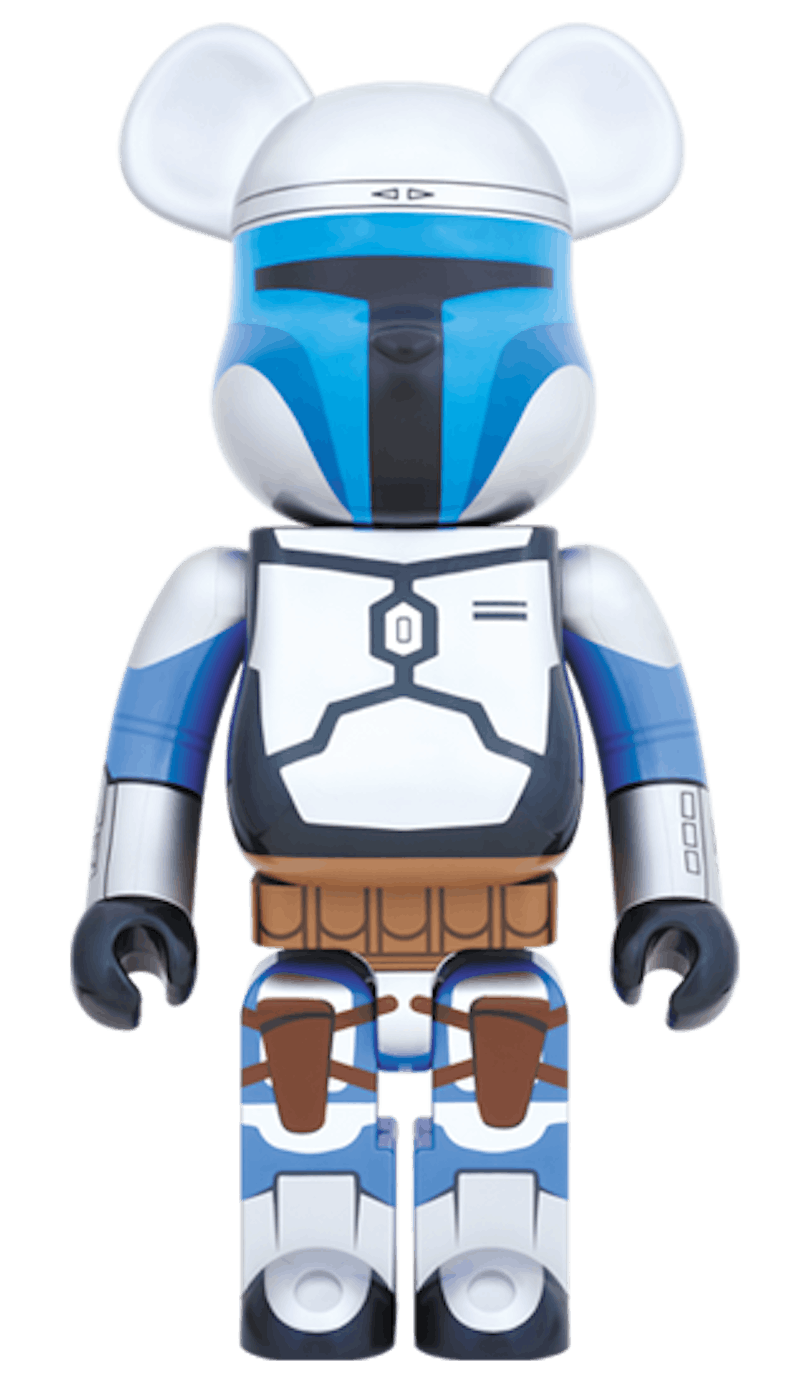 Bearbrick x Star Wars Jango Fett 1000% Multi