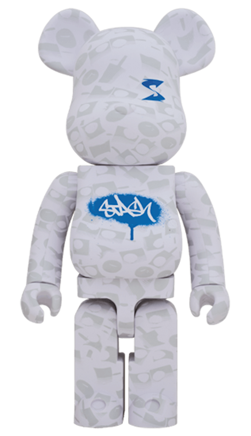 Bearbrick Stash 1000% White