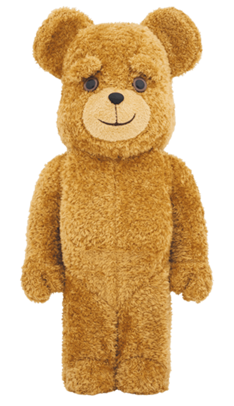 Bearbrick x Ted 1000% Brown