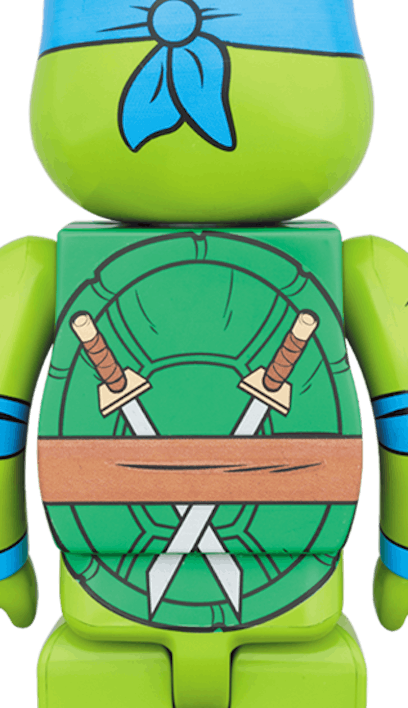 Order Bearbrick x 忍者龜 李奧納多 1000% 多彩