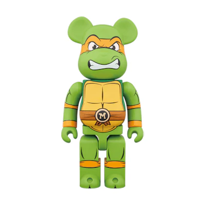 Bearbrick TMNT Michelangelo 1000% Multi