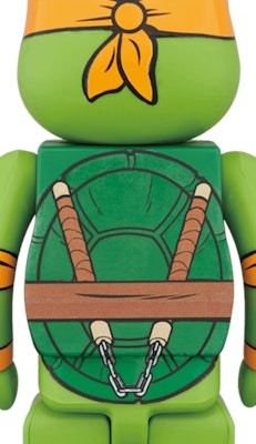 Bearbrick x Teenage Mutant Ninja Turtles Michelangelo 1000% Multi Order Bearbrick x Teenage Mutant Ninja Turtles Michelangelo 1000% Multi