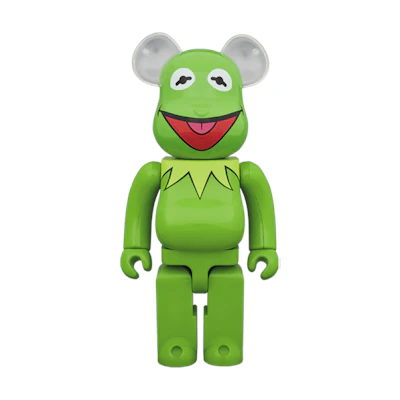 Bearbrick The Muppets Kermit The Frog 1000% Green