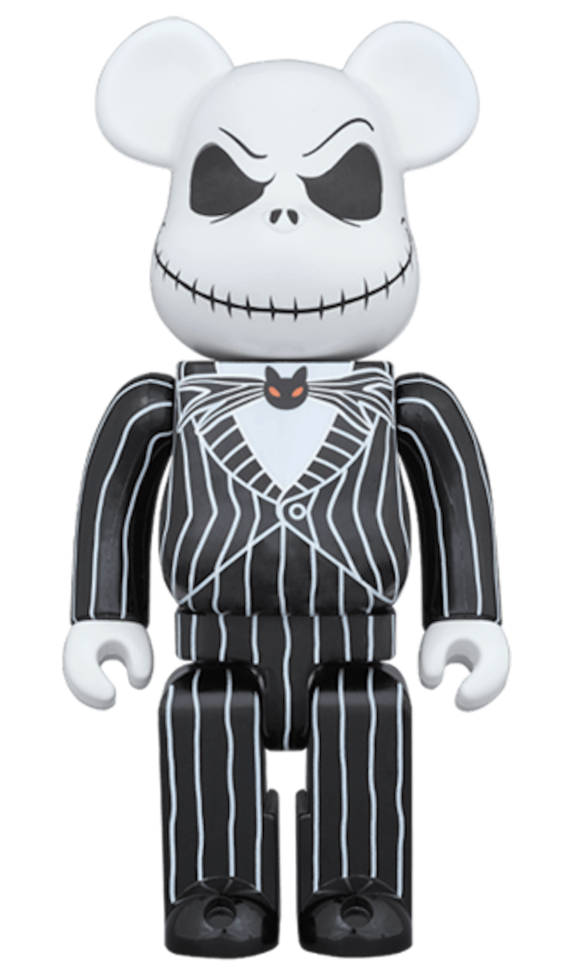 Buy Bearbrick x El Extraño Mundo de Jack Skellington 1000% Multicolor