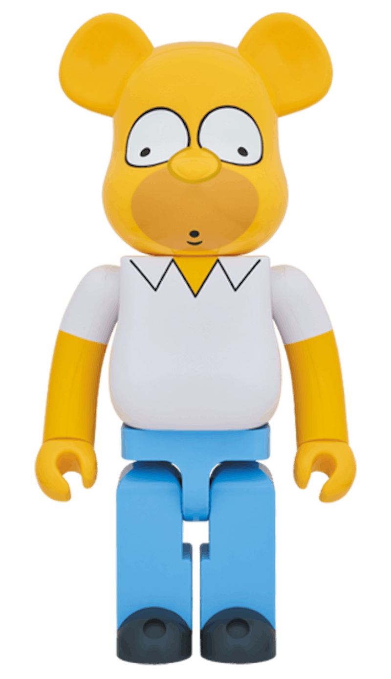 Buy 베어브릭 x 심슨 호머 심슨 1000% 멀티 
